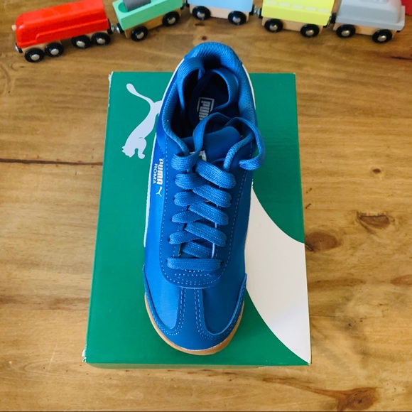 Brand New Blue Puma Roma Basic Summer PS - Picture 3 of 6